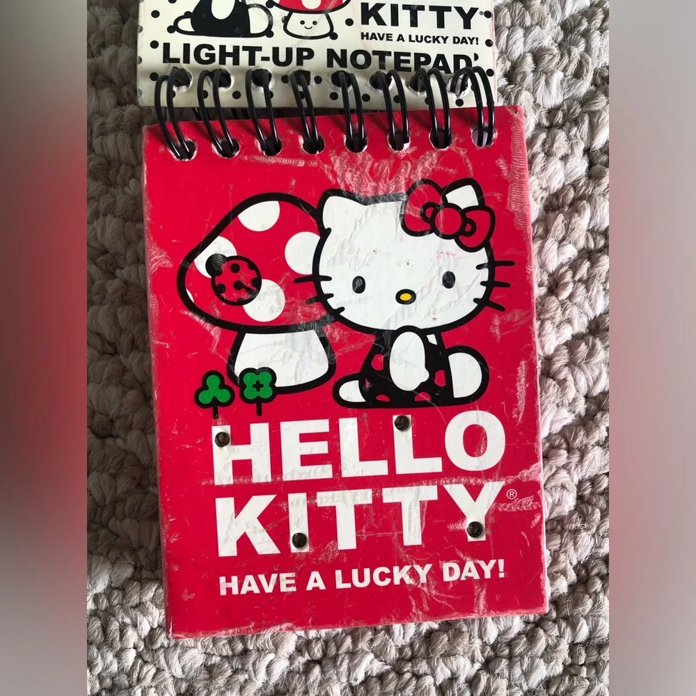 New Sanrio Hello Kitty Red Notepad